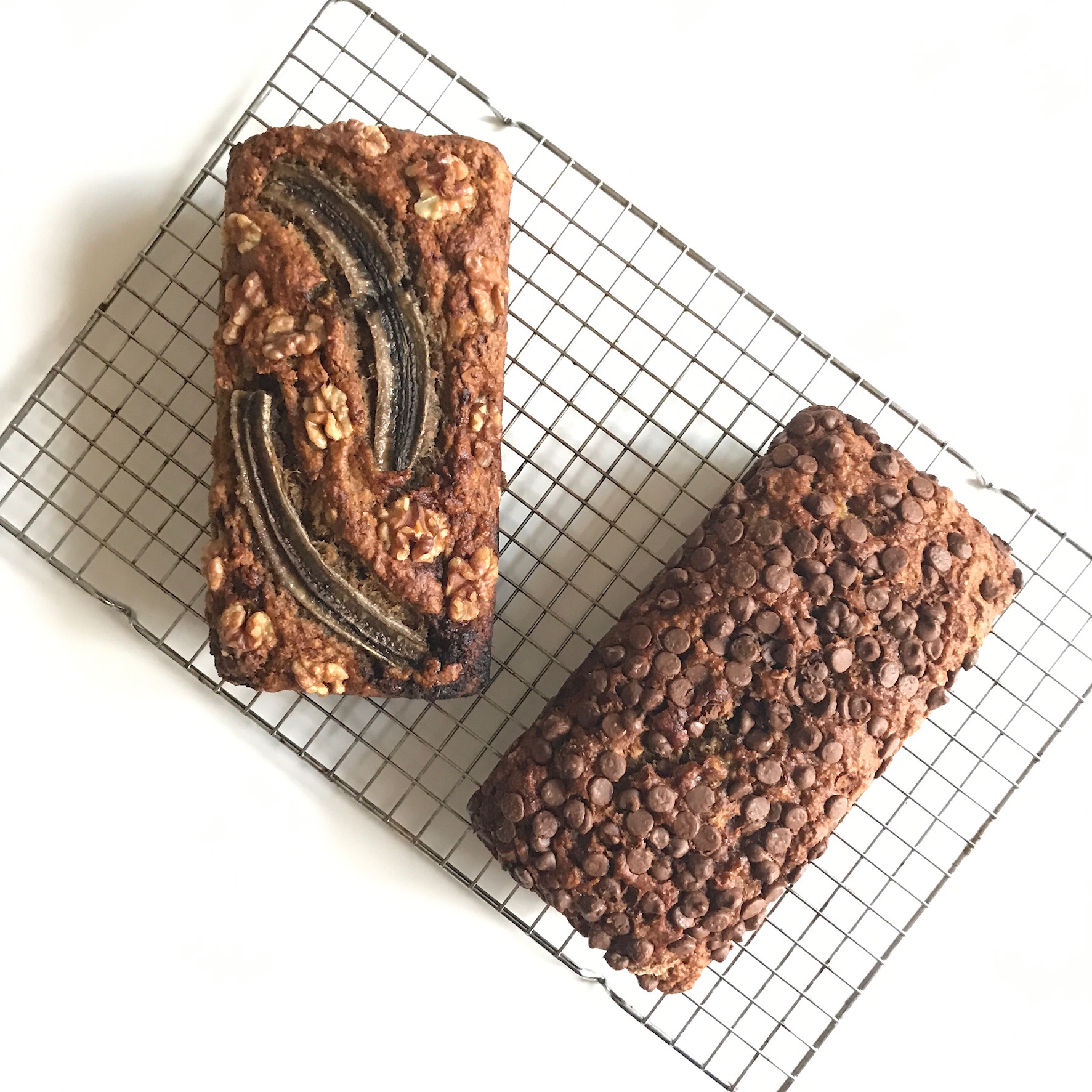 Moist vegan banana cake